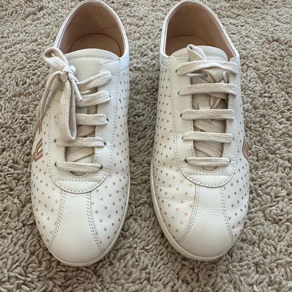 Gucci women’s Falacer Low “Guccy” print. - Picture 3 of 10